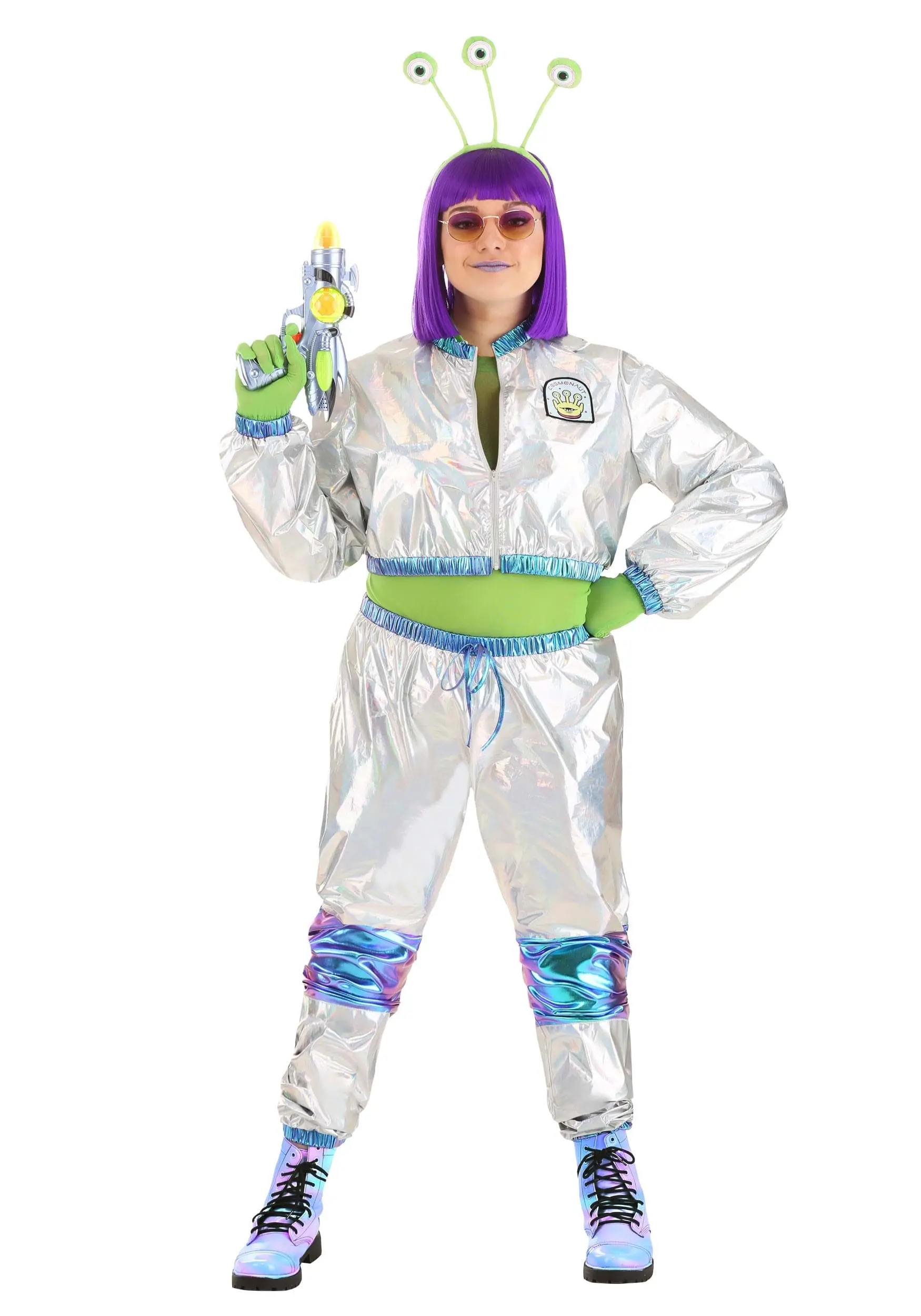 Armada Cosmonaut Alien Plus Size Costume For Women 3 Armada Cosmonaut Alien Plus Size Costume For Women