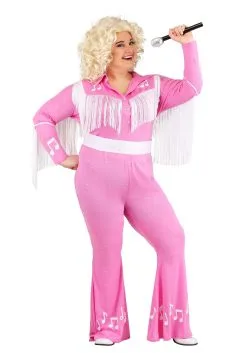 Armada Plus Size Country Singer Popstar Costume