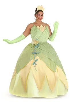 Armada Disney Princess And The Frog Women's Plus Size Deluxe Tiana Costume -Disney Costumes Sales plus size deluxe tiana costume alt 7