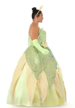 Armada Disney Princess And The Frog Women's Plus Size Deluxe Tiana Costume -Disney Costumes Sales plus size deluxe tiana costume alt 8