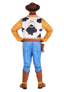 Fun Costumes Disney Deluxe Woody Toy Story Plus Size Costume For Men -Disney Costumes Sales plus size deluxe woody toy story costume alt 7