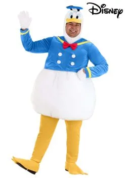 Fun Costumes Men's Plus Size Donald Duck Costume -Disney Costumes Sales plus size donald duck costume alt 3