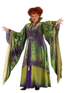 Fun Costumes Winifred Sanderson Costume For Plus Size Women From Disney's Hocus Pocus 17 Fun Costumes Winifred Sanderson Costume For Plus Size Women From Disney's Hocus Pocus -Disney Costumes Sales plus size hocus pocus winifred sanderson costume alt 2