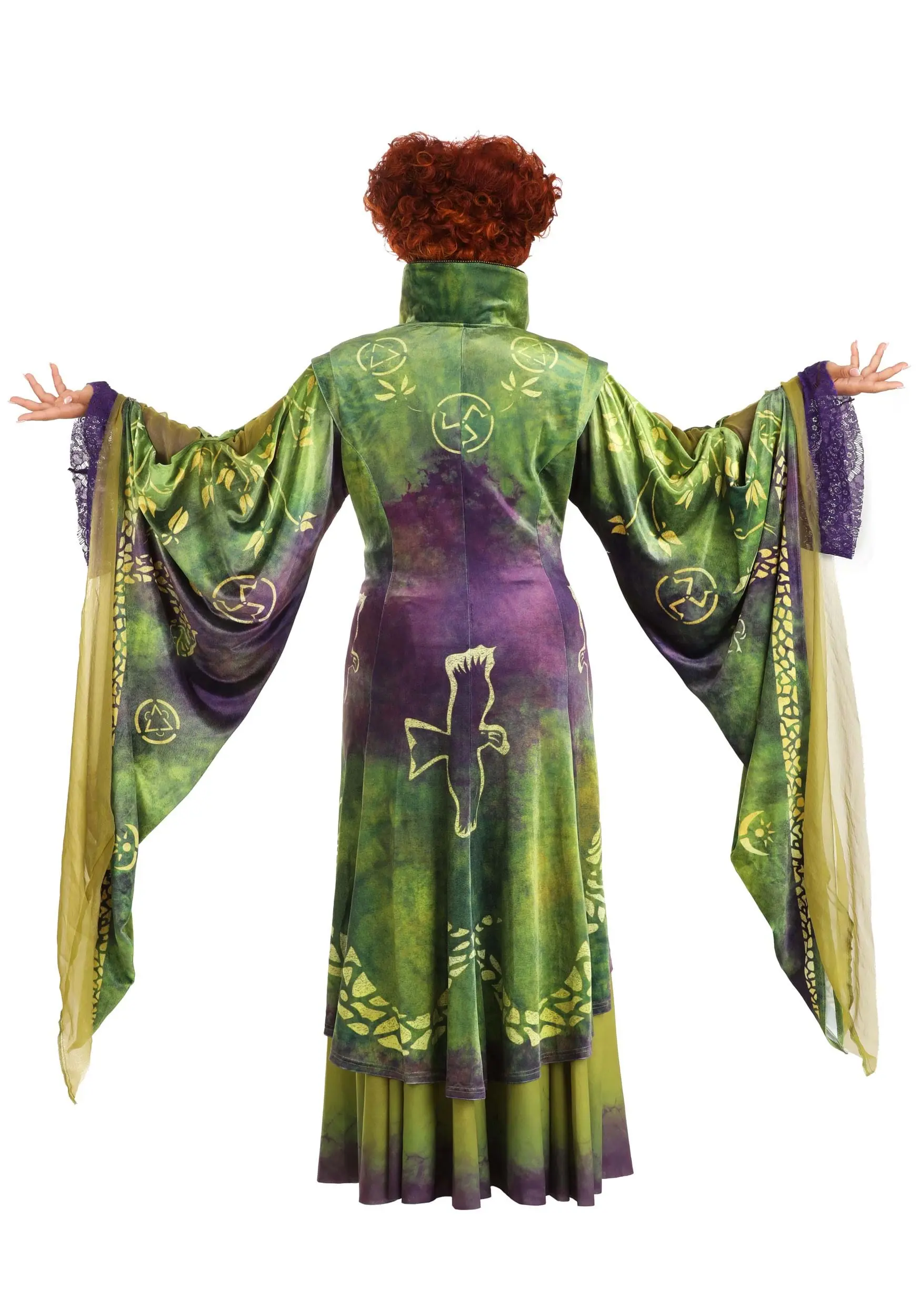 Fun Costumes Winifred Sanderson Costume For Plus Size Women From Disney's Hocus Pocus 6 Fun Costumes Winifred Sanderson Costume For Plus Size Women From Disney's Hocus Pocus - Image 4