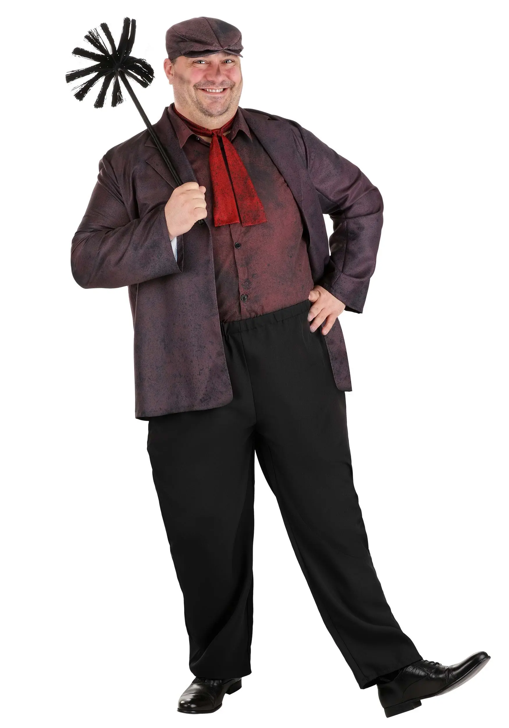 Fun Costumes Plus Size Disney Mary Poppins Bert Costume For Men 7 Fun Costumes Plus Size Disney Mary Poppins Bert Costume For Men - Image 5