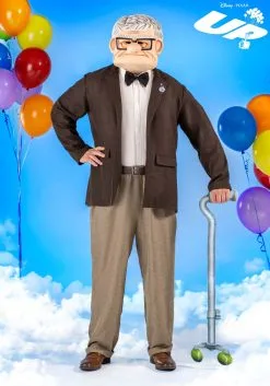 Fun Costumes Plus Size Carl Disney UP Costume For Men