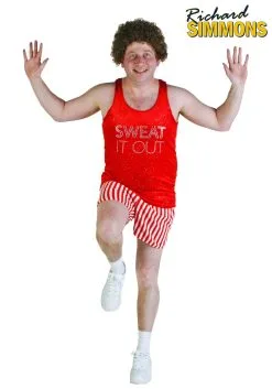 Fun Costumes Plus Size Richard Simmons Workout Costume