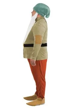 Fun Costumes Disney Plus Size Sleepy Dwarf Costume For Men -Disney Costumes Sales plus sleepy dwarf costume alt 2