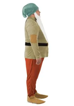 Fun Costumes Disney Plus Size Sleepy Dwarf Costume For Men -Disney Costumes Sales plus sleepy dwarf costume alt 3