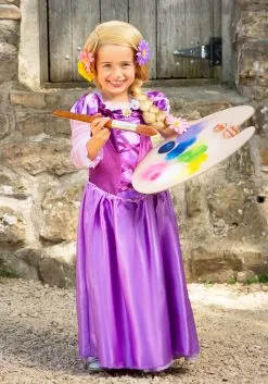 Disguise Child Rapunzel Classic Costume -Disney Costumes Sales rapunzel classic child costume alt 2