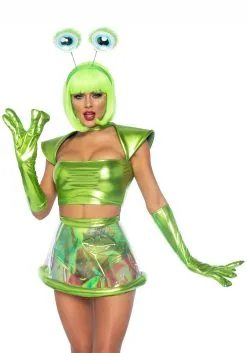 LEG AVENUE Sexy Women's Beam Me Up Babe Costume -Disney Costumes Sales sexy beam me up babe womens costume alt 2