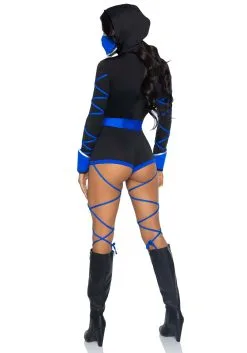 LEG AVENUE Sexy Blue Dragon Ninja Plus Costume For Women 7 LEG AVENUE Sexy Blue Dragon Ninja Plus Costume For Women -Disney Costumes Sales sexy blue dragon ninja womens plus costume alt 1