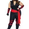 LEG AVENUE Deadly Ninja Women's Sexy Plus Size Costume -Disney Costumes Sales sexy deadly ninja womens plus costume upd