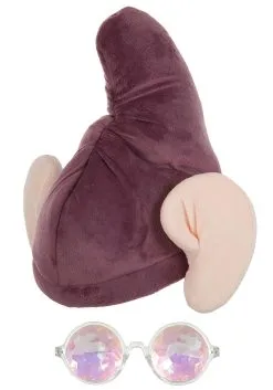 Elope Disney Snow White Dopey Hat & Glasses Costume Kit -Disney Costumes Sales snow white dopey hat glasses kit alt 2