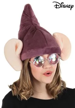 Elope Disney Snow White Dopey Hat & Glasses Costume Kit