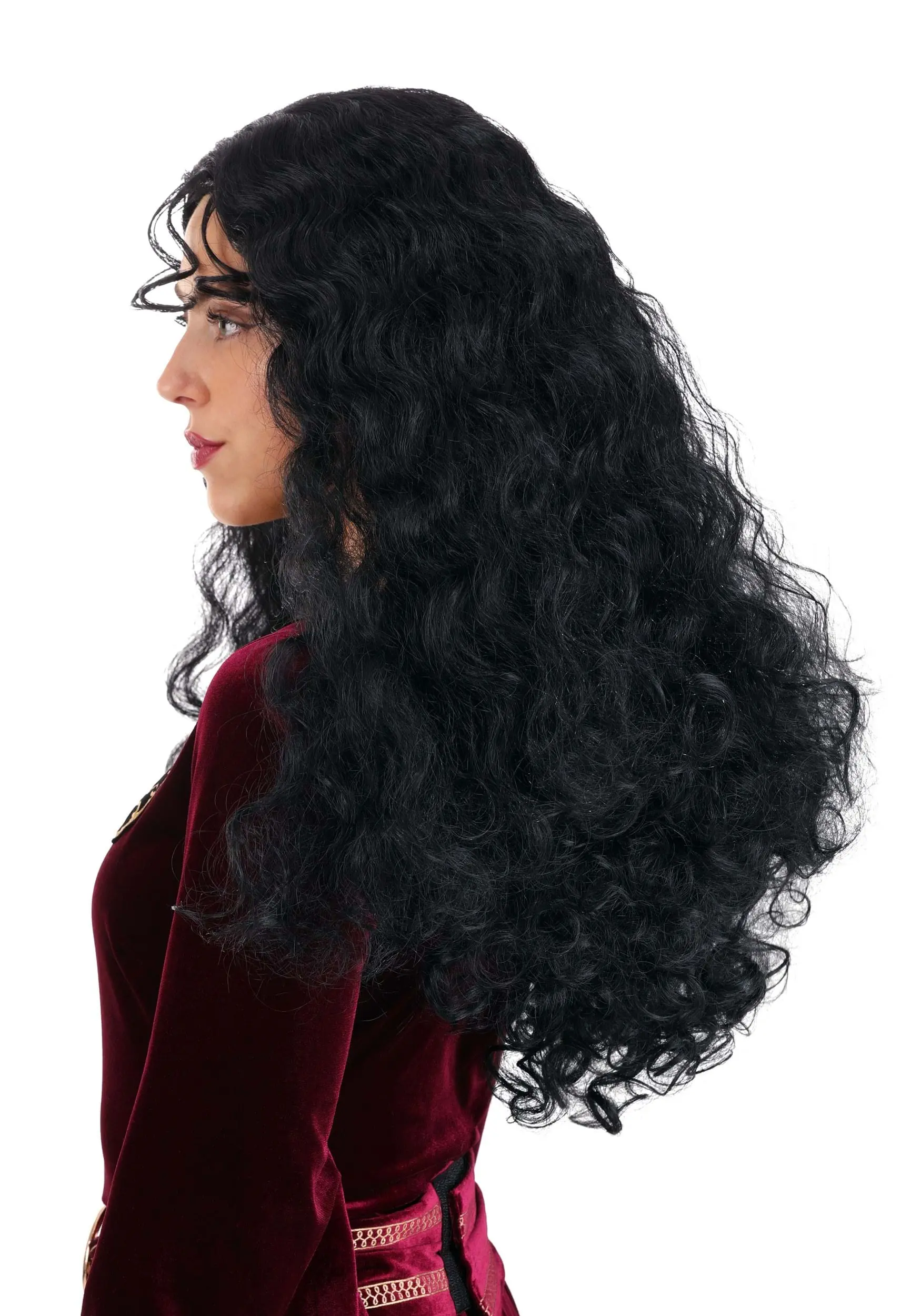 Partytime Wig Disney Tangled Adult Mother Gothel Wig 5 Partytime Wig Disney Tangled Adult Mother Gothel Wig - Image 3