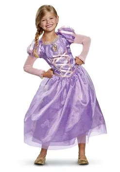 Disguise Tangled Rapunzel Deluxe Costume For Kids -Disney Costumes Sales tangled rapunzel kids deluxe costume alt 2