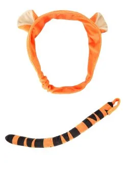 Elope Winnie The Pooh Tigger Soft Headband & Tail Kit 11 Elope Winnie The Pooh Tigger Soft Headband & Tail Kit -Disney Costumes Sales tigger soft headband tail kit alt 4