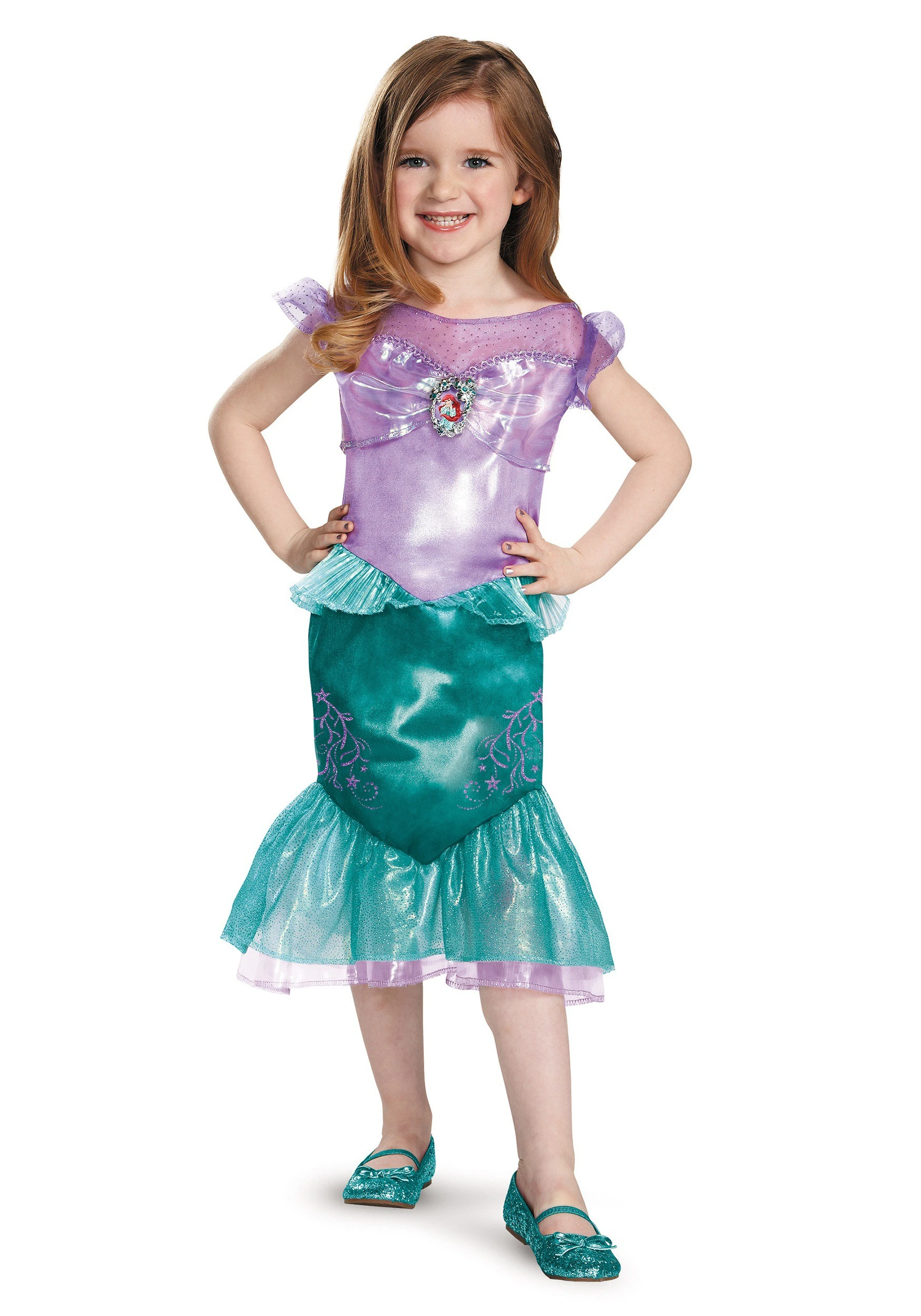 Disguise Ariel Classic Costume For Toddlers 3 Disguise Ariel Classic Costume For Toddlers