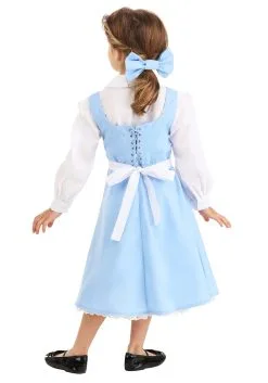 Fun Costumes Belle Blue Dress Costume For Toddlers From Disney's Beauty And The Beast -Disney Costumes Sales toddler beauty and the beast belle blue dress alt 5