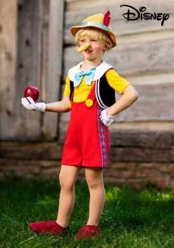 Fun Costumes Deluxe Disney Pinocchio Costume For Toddlers