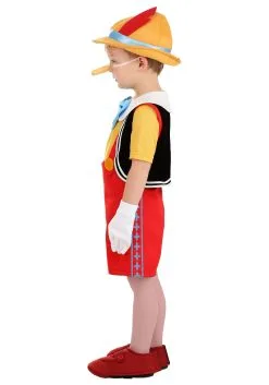 Fun Costumes Deluxe Disney Pinocchio Costume For Toddlers -Disney Costumes Sales toddler deluxe pinocchio costume alt 3