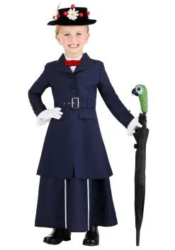 Fun Costumes Disney Mary Poppins Costume For Toddlers -Disney Costumes Sales toddler mary poppins costume alt 3