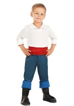 Armada Boy's Disney The Little Mermaid Prince Eric Toddler Costume -Disney Costumes Sales toddler prince eric costume alt 3