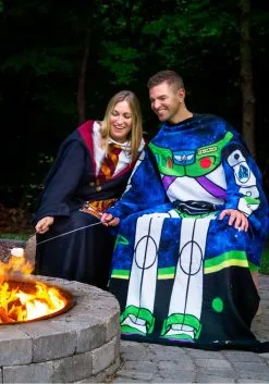 Northwest Company Toy Story Buzz Lightyear Comfy Throw For Adult -Disney Costumes Sales toy story buzz lightyear adult comfy throw alt 2