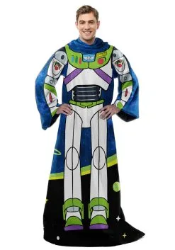 Northwest Company Toy Story Buzz Lightyear Comfy Throw For Adult -Disney Costumes Sales toy story buzz lightyear adult comfy throw alt 3