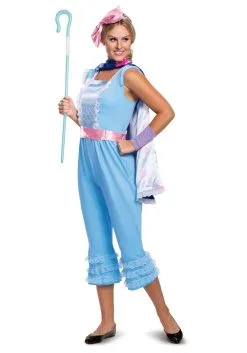 Disguise Deluxe Toy Story Women's Bo Peep Costume -Disney Costumes Sales toy story womens bo peep deluxe costume alt 6