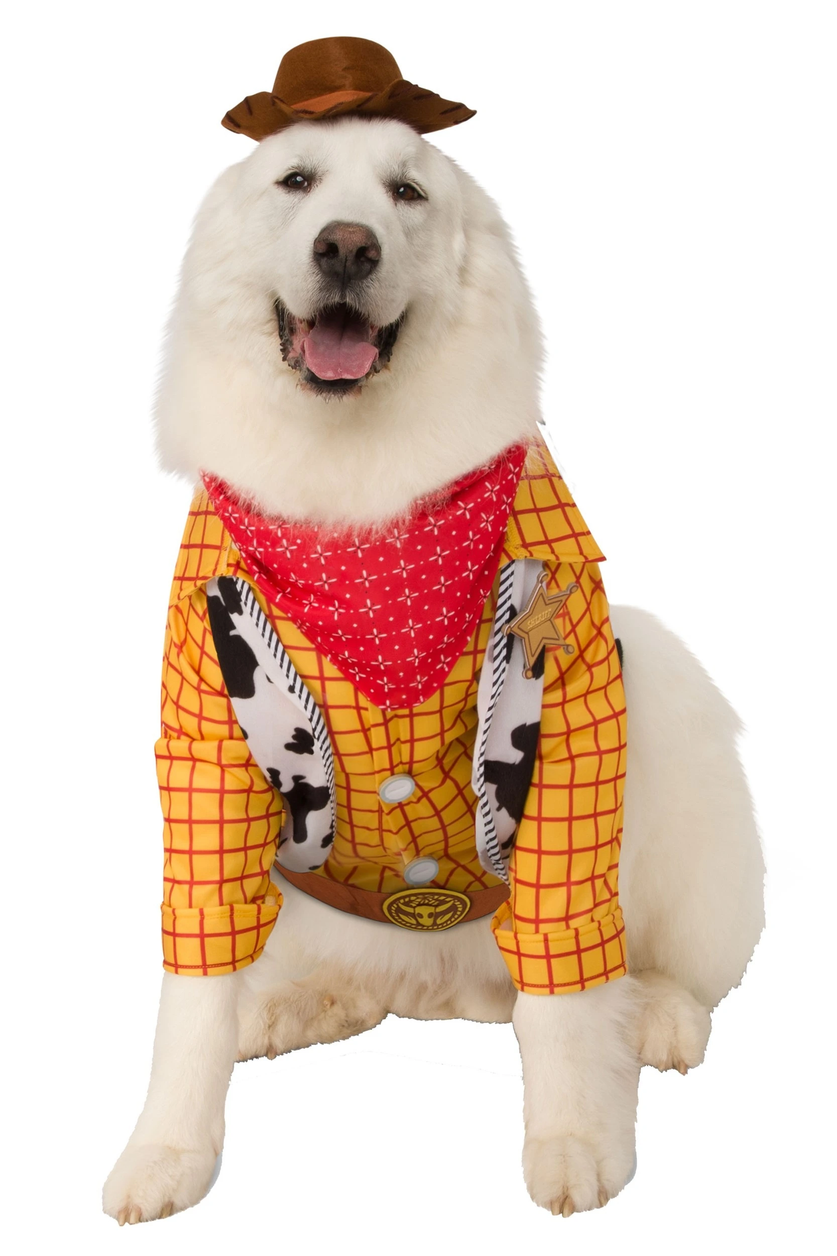 Rubies Costume Co. Inc Toy Story Woody Plus Size Pet Costume 3 Rubies Costume Co. Inc Toy Story Woody Plus Size Pet Costume