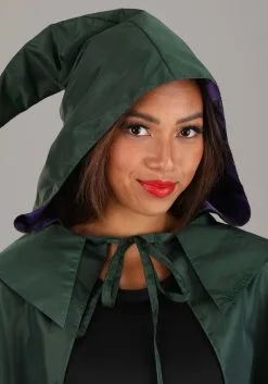 Suzhou Zhongsheng Imp & Exp Co., Ltd Hocus Pocus Winifred Sanderson Hooded Capelet -Disney Costumes Sales winifred sanderson hooded capelet alt 3