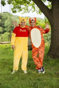 Disguise Limited Adult's Winnie The Pooh Deluxe Plus Costume -Disney Costumes Sales winnie the pooh deluxe adult plus costume alt 6