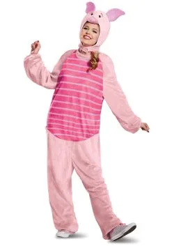 Disguise Limited Adult Deluxe Winnie The Pooh Piglet Costume -Disney Costumes Sales winnie the pooh piglet deluxe adult costume alt 2
