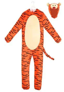 Disguise Limited Deluxe Winnie The Pooh Tigger Costume For Adults -Disney Costumes Sales winnie the pooh tigger deluxe adult costume 6