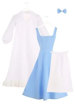 Fun Costumes Belle Blue Dress Costume For Women From Disney's Beauty And The Beast -Disney Costumes Sales womens beauty and the beast belle blue dress alt 1