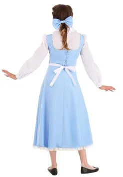 Fun Costumes Belle Blue Dress Costume For Women From Disney's Beauty And The Beast -Disney Costumes Sales womens beauty and the beast belle blue dress alt 7