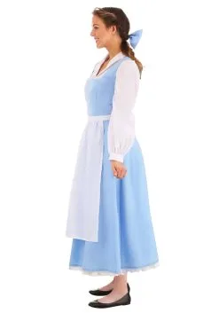 Fun Costumes Belle Blue Dress Costume For Women From Disney's Beauty And The Beast -Disney Costumes Sales womens beauty and the beast belle blue dress alt 8