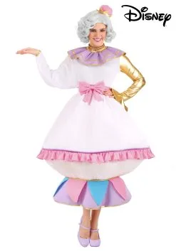 Fun Costumes Mrs. Potts Costume For Women From Disney's Beauty And The Beast -Disney Costumes Sales womens beauty and the beast mrs potts costume alt 2