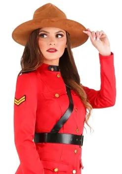 Fun Costumes RCMP Women's Canadian Mountie Costume -Disney Costumes Sales womens canadian mountie costume alt1