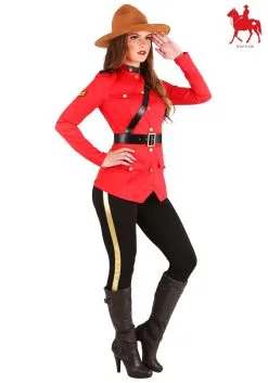 Fun Costumes RCMP Women's Canadian Mountie Costume
