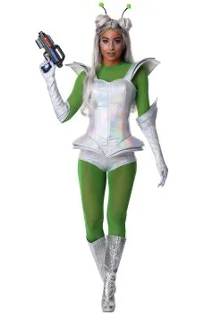 Fun Costumes Galactic Alien Babe Women's Costume -Disney Costumes Sales womens galactic alien babe alt 4