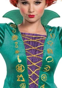 Disguise Hocus Pocus Deluxe Wini Costume For Women -Disney Costumes Sales womens hocus pocus deluxe wini costume alt 3