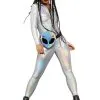 Smiffys Holographic Catsuit For Women