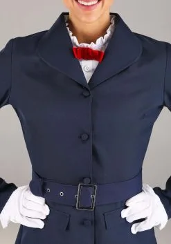 Fun Costumes Mary Poppins Costume For Women's -Disney Costumes Sales womens mary poppins costume alt 4