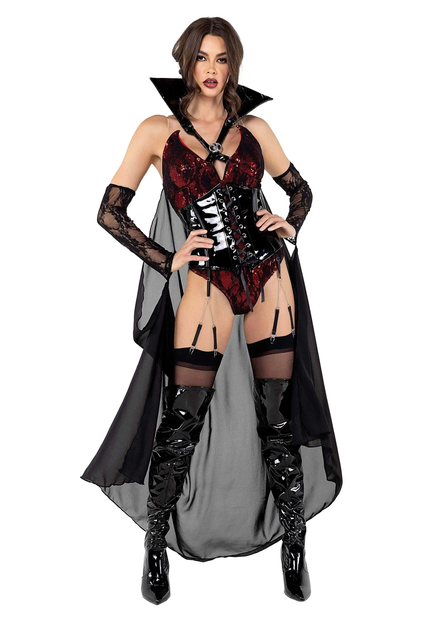 Roma Playboy Vampire Costume For Women 3 Roma Playboy Vampire Costume For Women