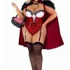 Roma Women's Plus Size Playboy Bunny Red Riding Hood Costume -Disney Costumes Sales womens plus playboy red riding hood costume