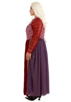 Fun Costumes Sarah Sanderson Costume For Plus Size Women From Disney's Hocus Pocus -Disney Costumes Sales womens plus size hocus pocus sarah sanderson cost alt 3