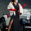 Fun Costumes Cruella De Vil Stole Costume For Women From Disney’s 101 Dalmatians